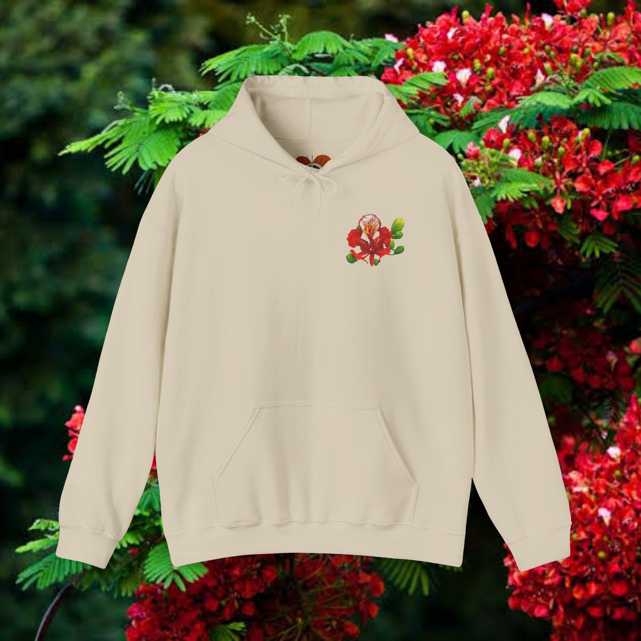 El Flamboyán / Royal Poinciana Unisex Hoodie